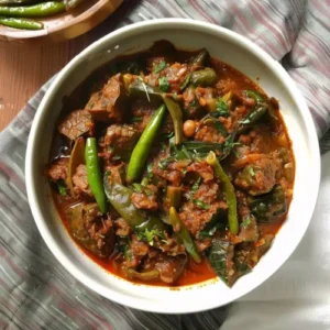 Bhindi Ghosht (Beef)